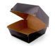 Burger box 12,5&times;10,2&times;9 cm (czarny)
