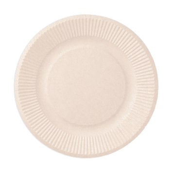 Talerz papierowy biały średnica 20 cm, SPT200h35WK (paczka 25 szt.)