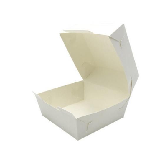Burger box 12,5&times;10&times;9 cm (biały)
