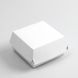 Burger box 12,5&times;10&times;9 cm (biały)