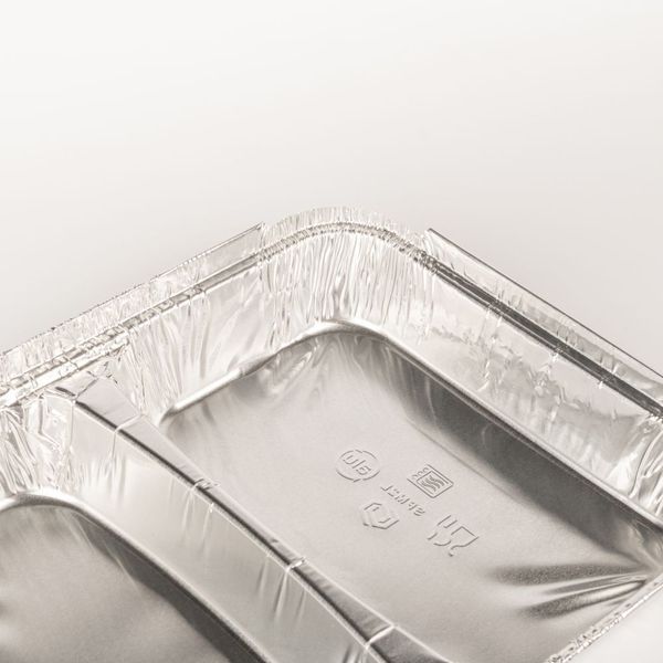 Pojemnik aluminiowy dwudzielny 520/320 ml