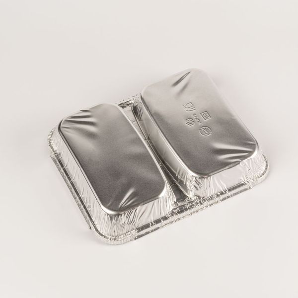 Pojemnik aluminiowy dwudzielny 520/320 ml