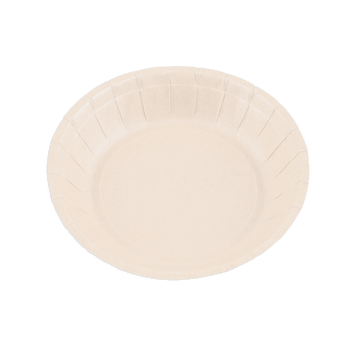 Talerz okrągły papierowy biały średnica 20 cm, SPT200WK (paczka 50 szt.)