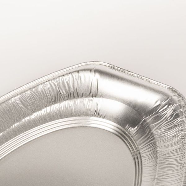 Taca aluminiowa owalna 351x243 mm (800 ml)