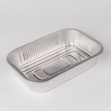 Forma aluminiowa prostokątna gładka 22x15x3,3 cm