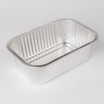 Forma aluminiowa prostokątna gładka 22x15x7 cm.