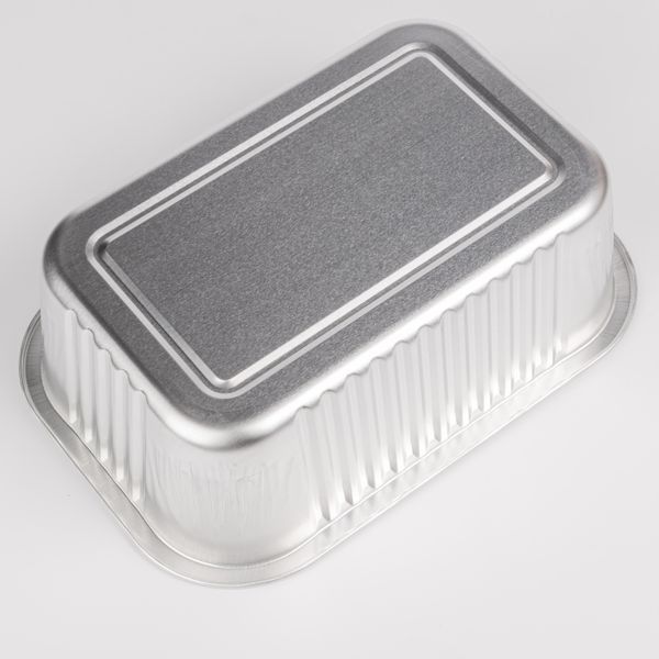 Forma aluminiowa prostokątna gładka 22x15x9 cm.