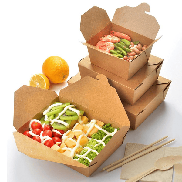 Papierowy Food Box 16x12x6 cm. - 1020 ml