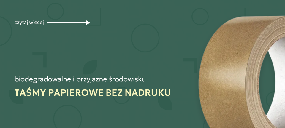 tasmy papierowe bez nadruku